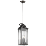 Wellsworth Pendant LIGHTING - outdoor fixture Visual Comfort Antique Bronze