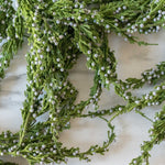 Faux Juniper & Cypress Garland - Rug  Weave