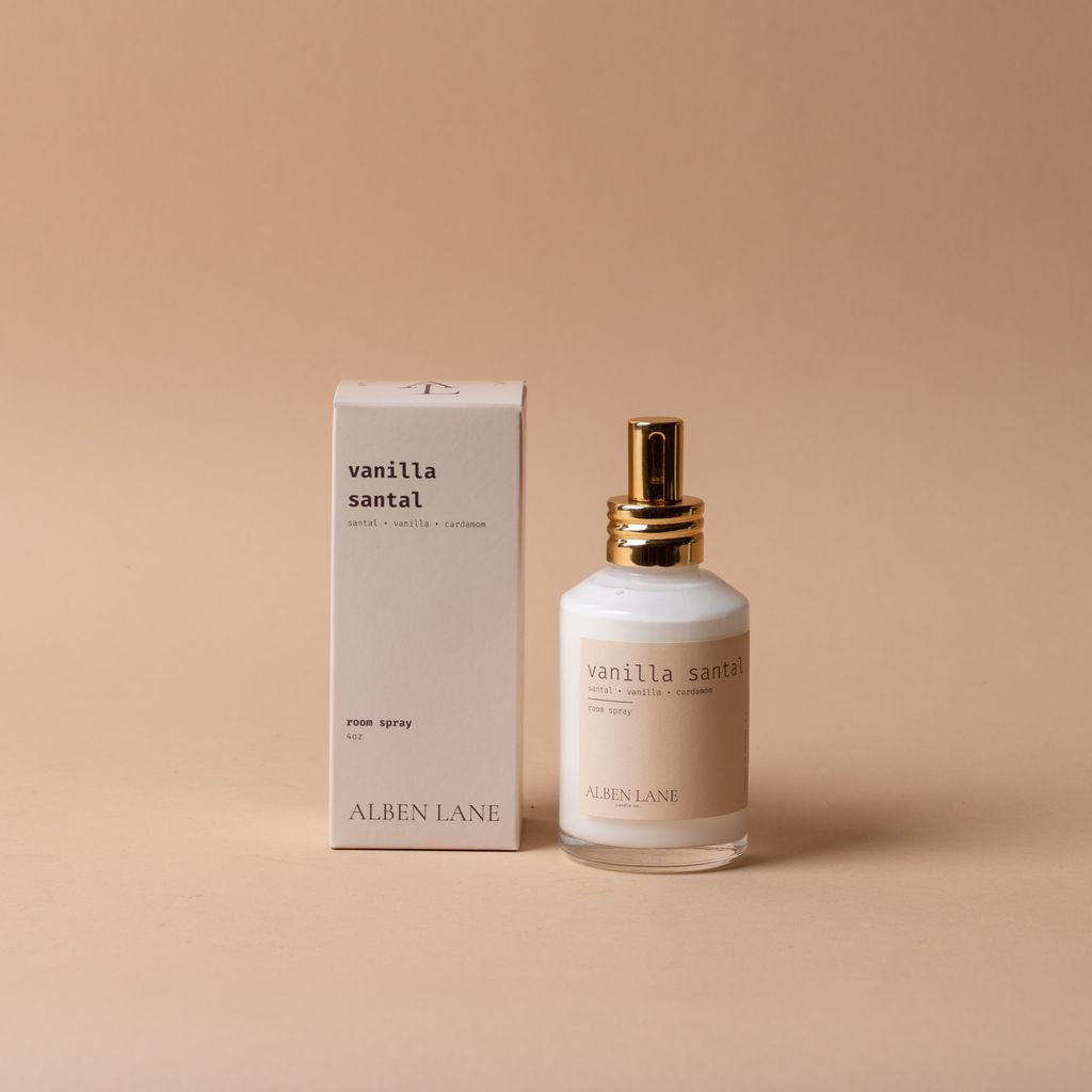 Vanilla Santal Room Spray room spray Alben Lane Candle Co. (Faire)