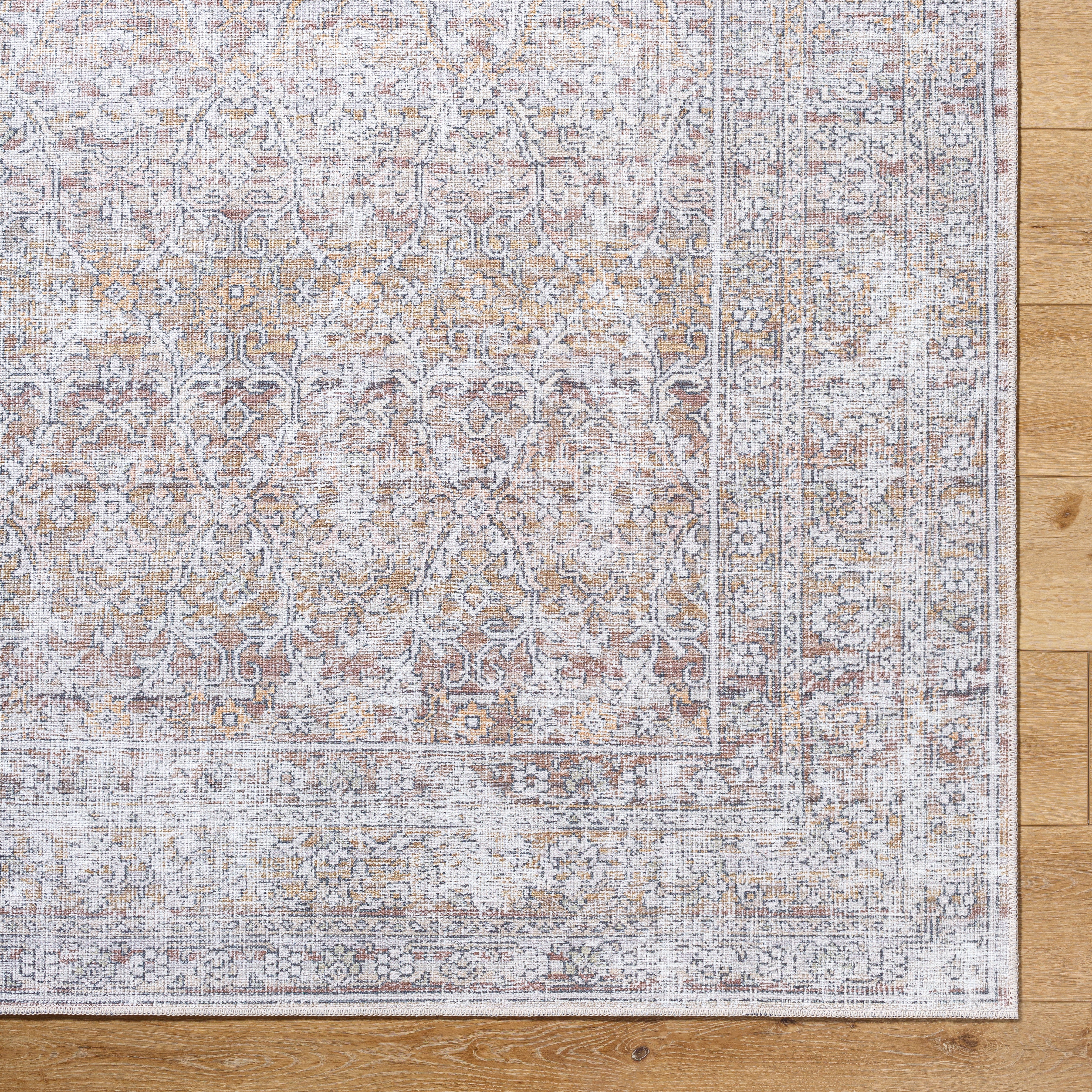 Rust Camel Rug Rainier Rust / Camel Rug – Rug and Weave