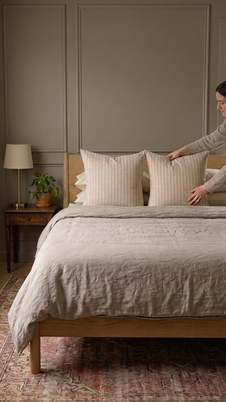 Robbie Pillow Cover 1 - PILLOWS - essentials - neutral Rug & Weave Pillows