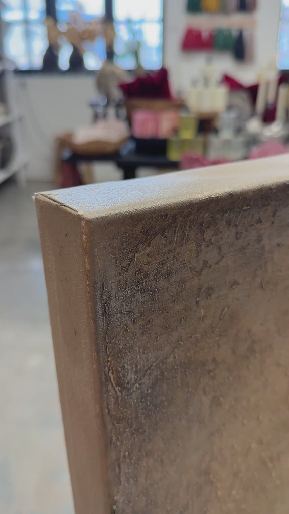 FLOOR MODEL - "Barkley" Framed Canvas ARTWORK - in store Renwil