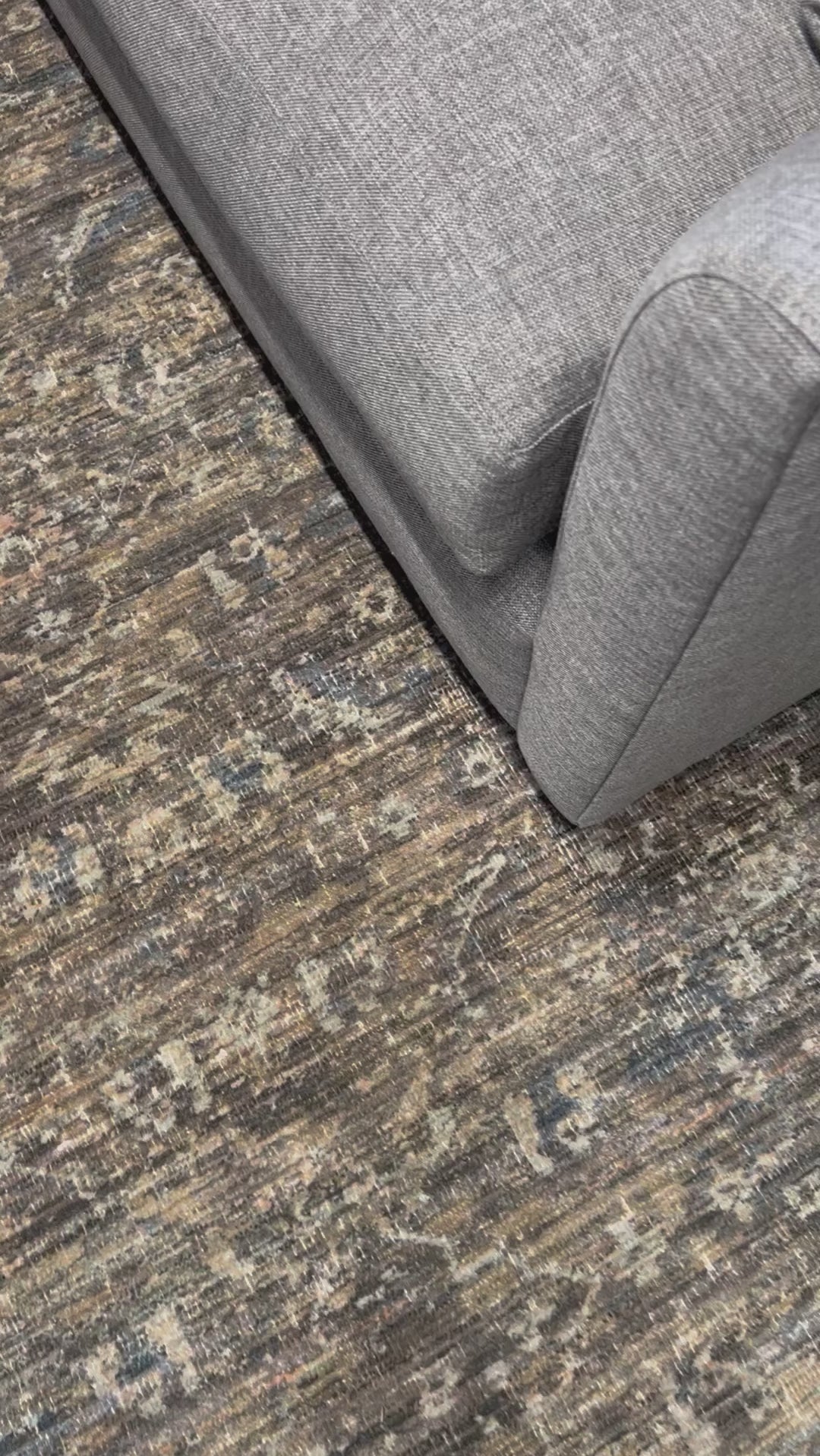loloi heritage lagoon tobacco Rug, HER-14 2'5" x 16' / / the collection recreates a vintage aesthetic and variable Heritage HER-14 Lagoon / Tobacco