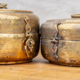 Antique Brass Chapati Box