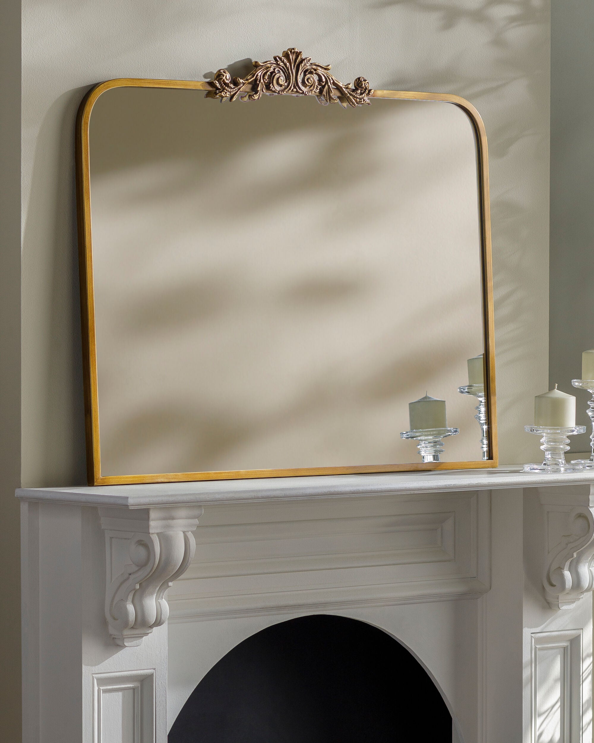 Alden Mantel Mirror MIRROR - Mantel Mirror Surya