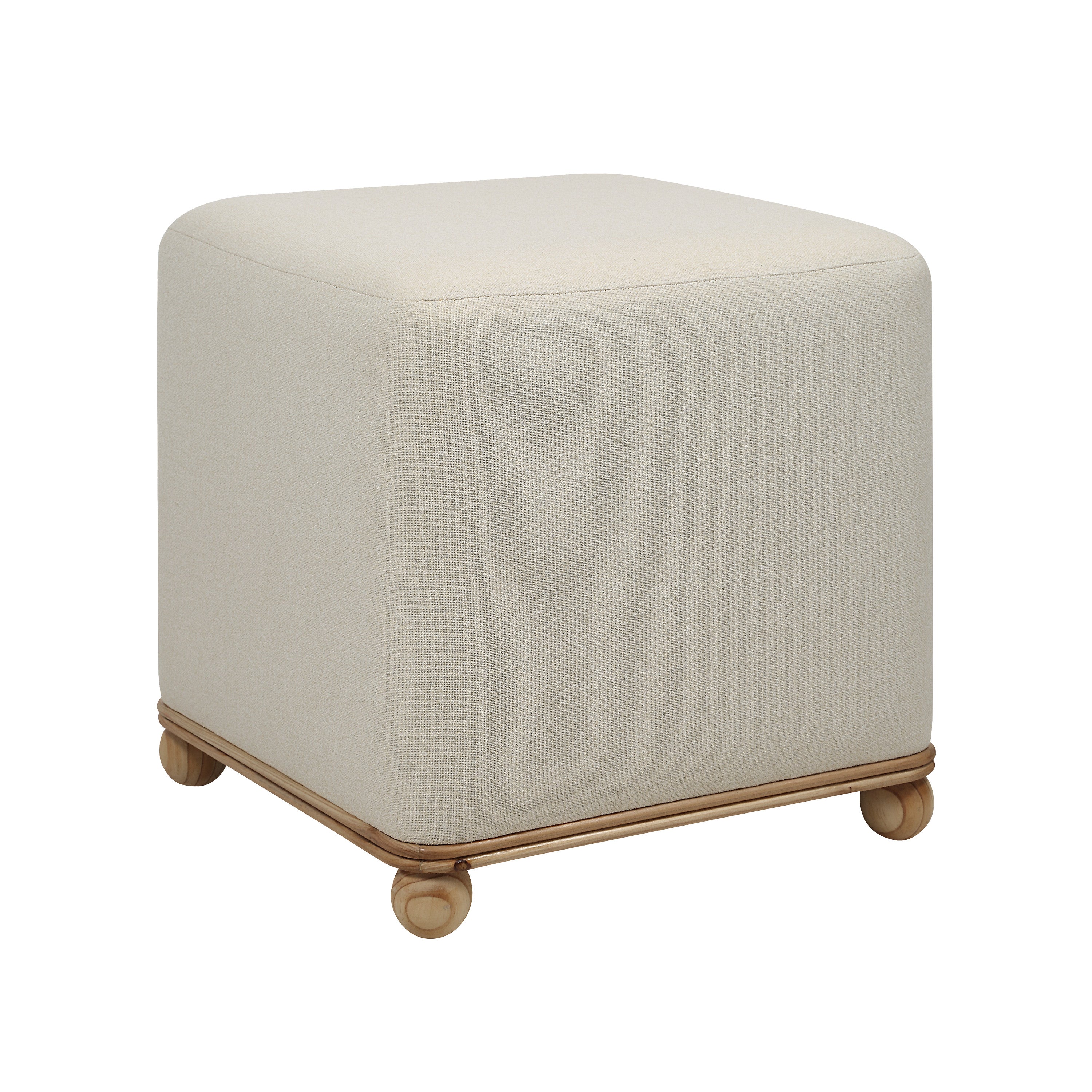 Simes Ottoman FURNITURE - ottoman Renwil