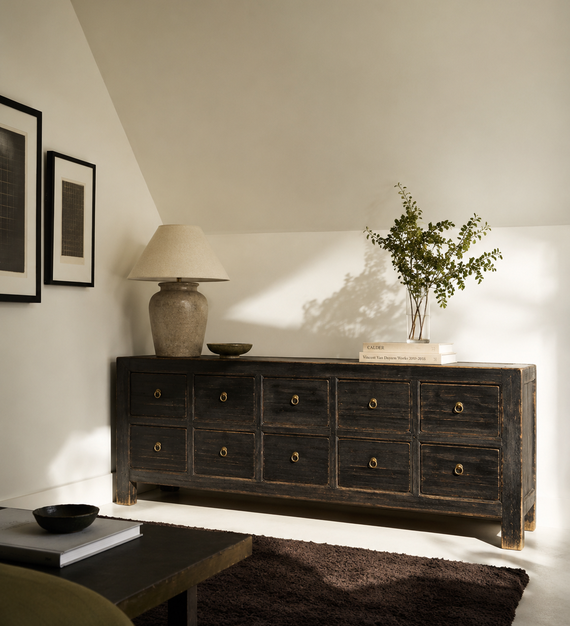 Reid 10 drawer Reclaimed Wood Sideboard 7 - FURNITURE - sideboard/cabinet Hauer Market
