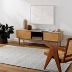 Rivaro Silver Hand Loomed Rug RUGS - wool Surya