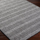 Rivaro Charcoal Hand Loomed Rug RUGS - wool Surya