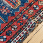 3'3 x 7'3 Antique Shirvan Kuba Rug - Rug & Weave