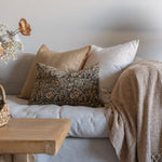 IN-STORE Amber Lewis x Loloi Aveline Natural/Rust Pillow Cover 1 - PILLOWS - essentials - neutral Loloi