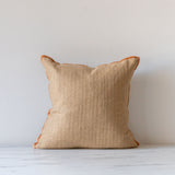 IN-STORE Amber Lewis x Loloi Aveline Natural/Rust Pillow Cover 1 - PILLOWS - essentials - neutral Loloi