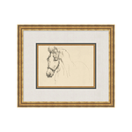 "Equine Sketch" Framed Art Print ARTWORK - framed art Wendover Art Group Equine Sketch IV