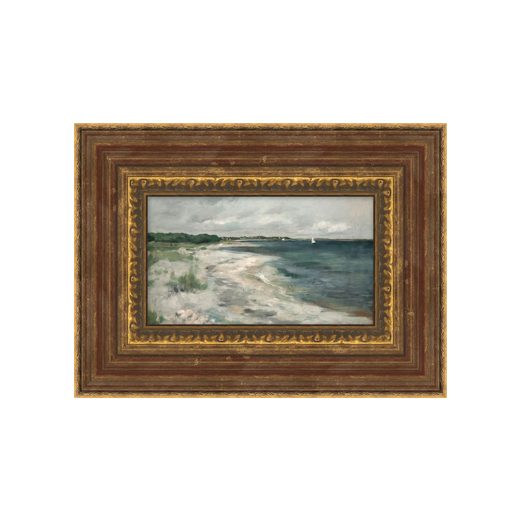 "Where the Land Fades" Framed Art Print ARTWORK - framed art Wendover Art Group