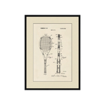 "Anatomy of Tennis" Framed Art Print ARTWORK - framed art Wendover Art Group