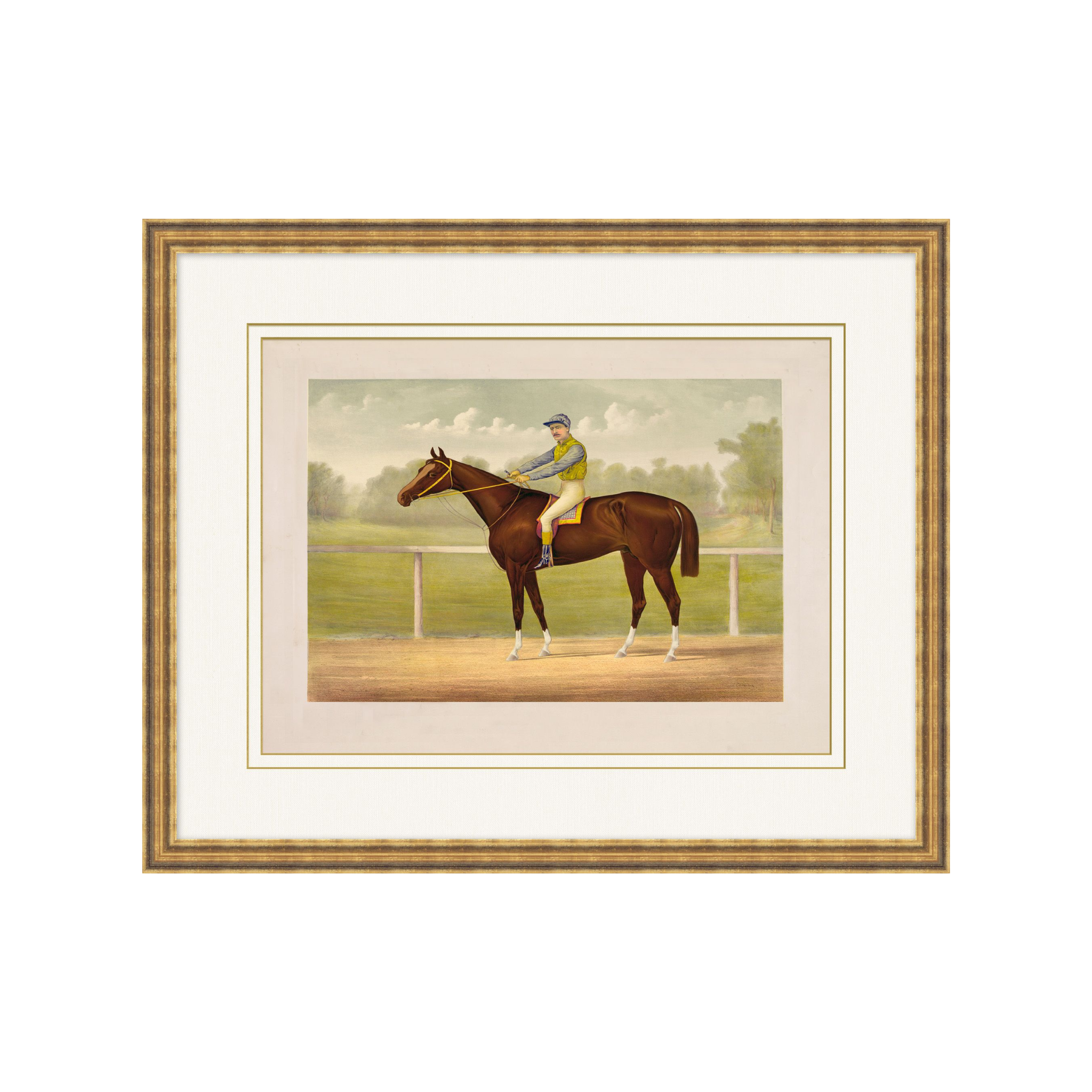 "Derby Race" Framed Art Print ARTWORK - framed art Wendover Art Group