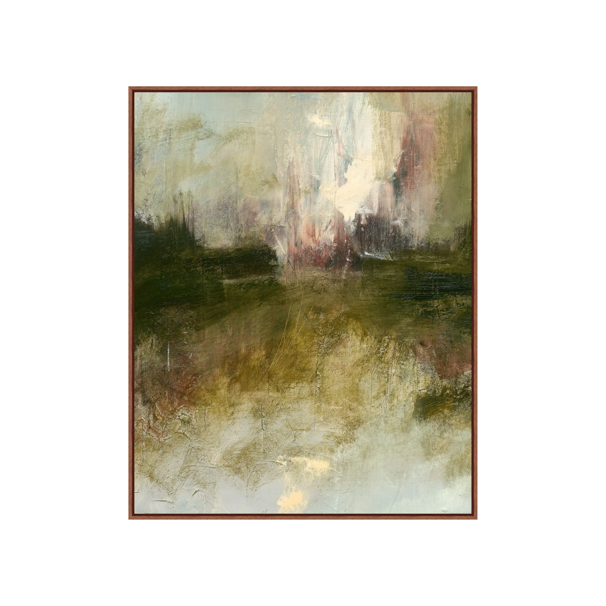 "Soft Reflection" Framed Art Print