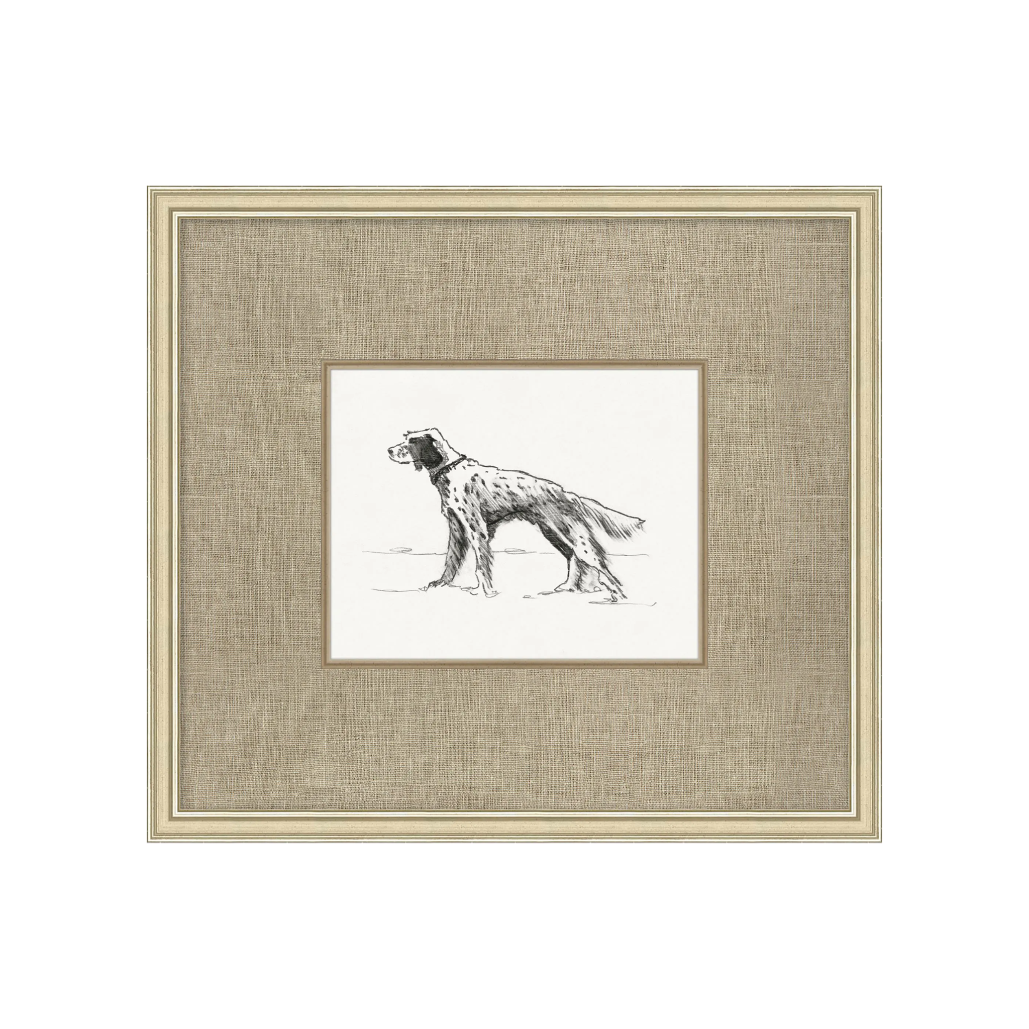 "Canine Sketch" Framed Art Print ARTWORK - framed art Wendover Art Group Canine Sketch 2