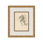 "Equine Sketch" Framed Art Print ARTWORK - framed art Wendover Art Group Equine Sketch III