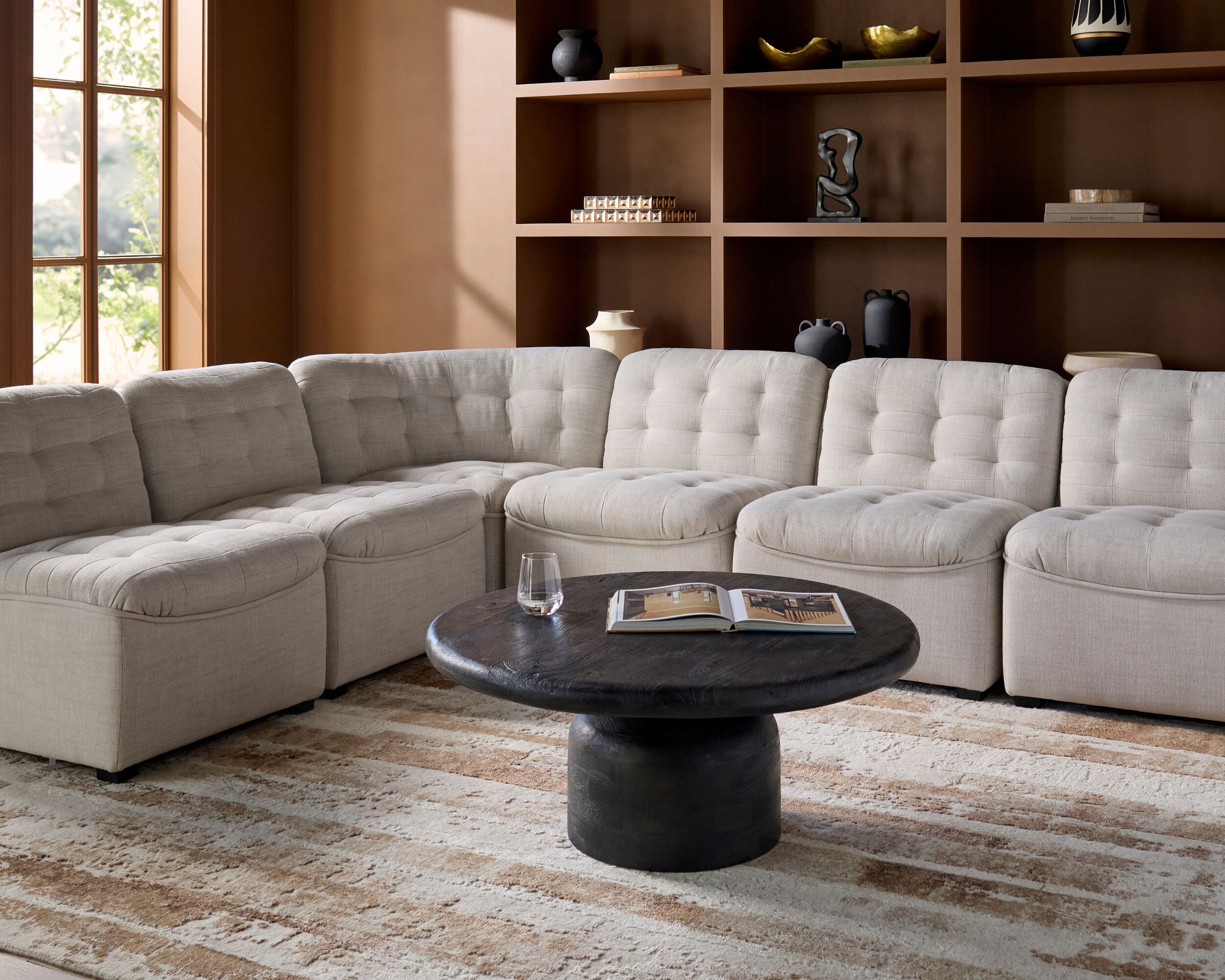 Orlando Modular Sofa FURNITURE - modular sofa Surya