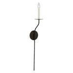 Belfair Large Tail Sconce LIGHTING - sconce Visual Comfort Aged Iron