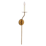 Belfair Large Tail Sconce LIGHTING - sconce Visual Comfort Gilded Iron