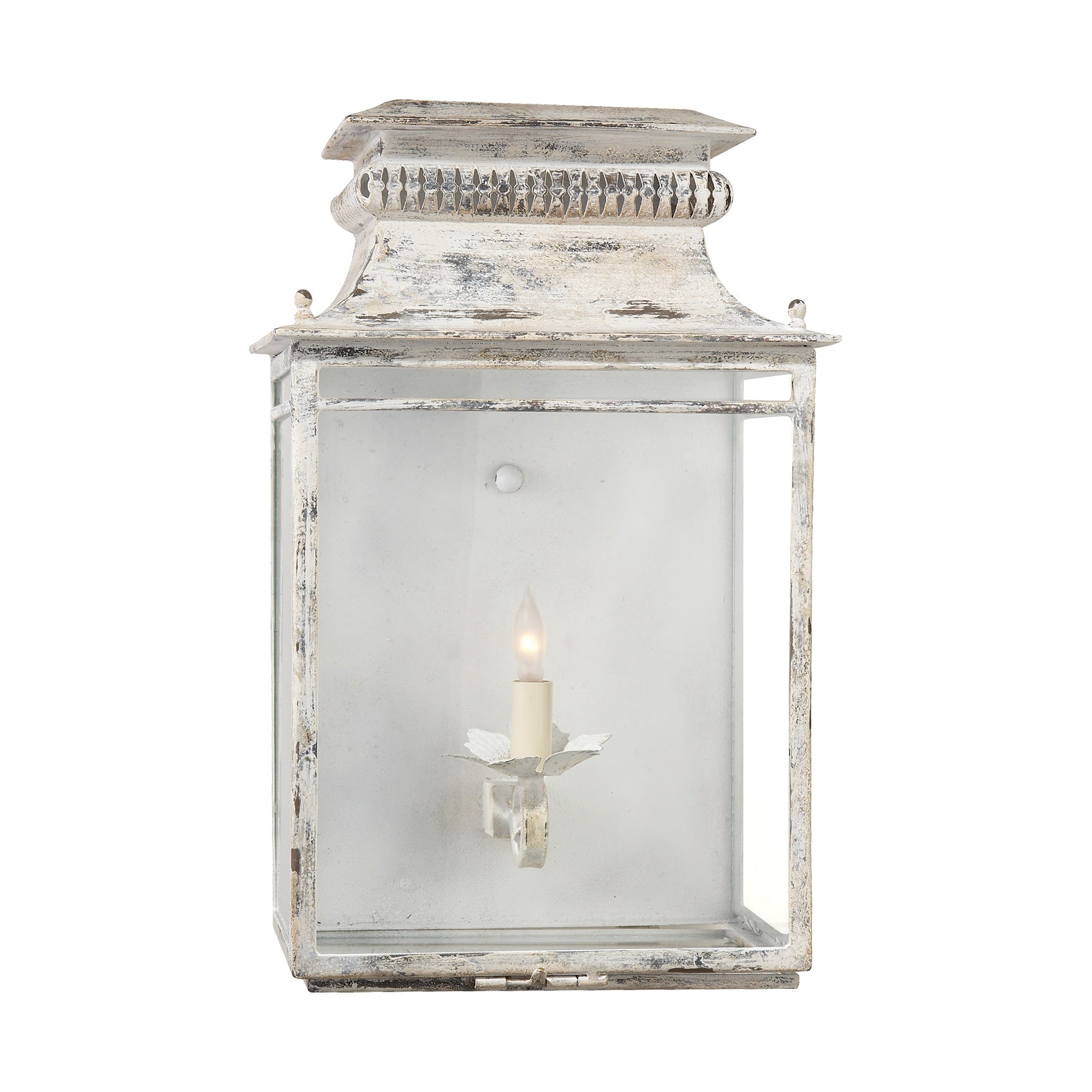 Flea Market Lantern Visual Comfort - Signature Old White