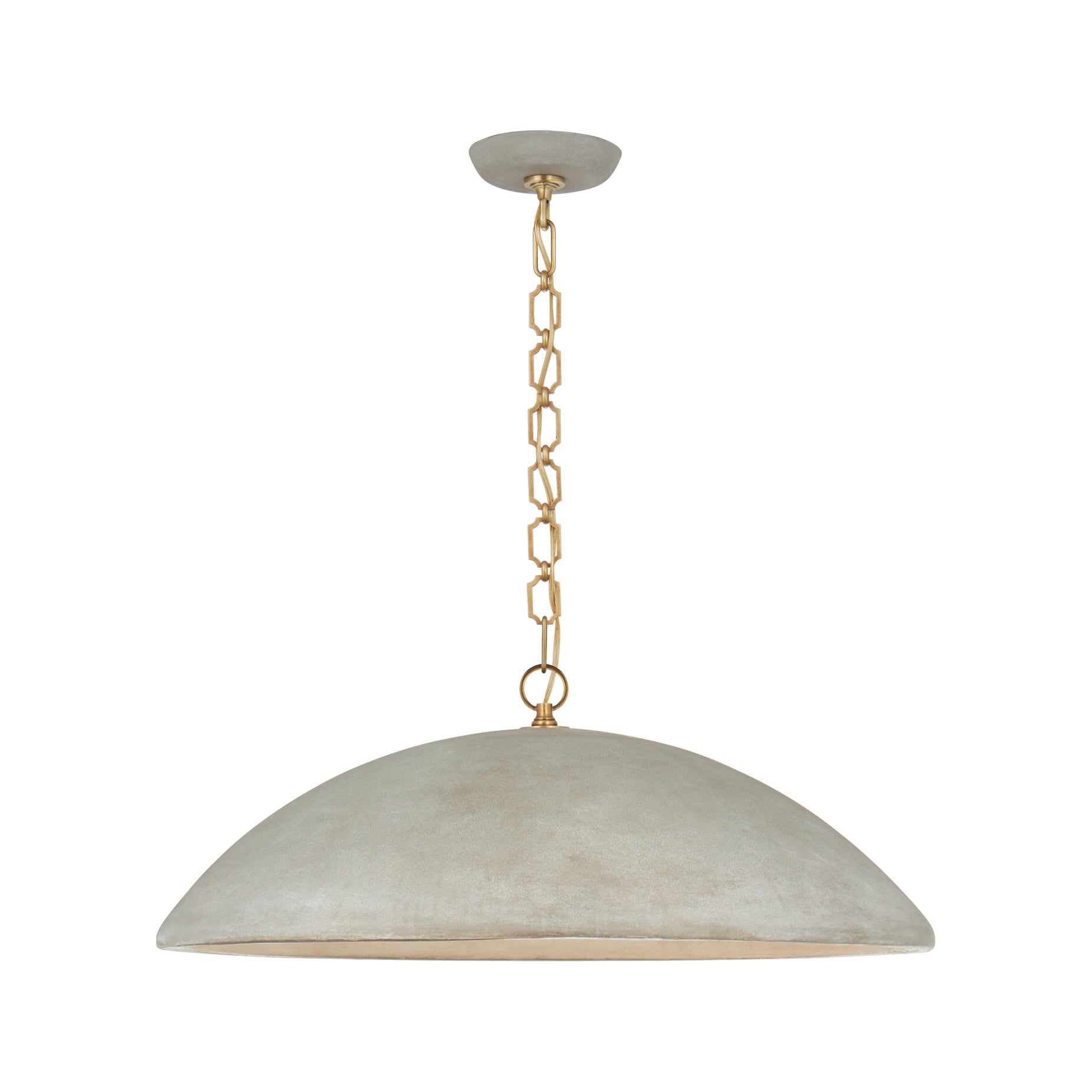 Elliot Grande Pendant LIGHTING - pendant Visual Comfort - Signature Portland Gray