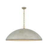 Elliot Oversized Pendant LIGHTING - pendant Visual Comfort Portland Gray