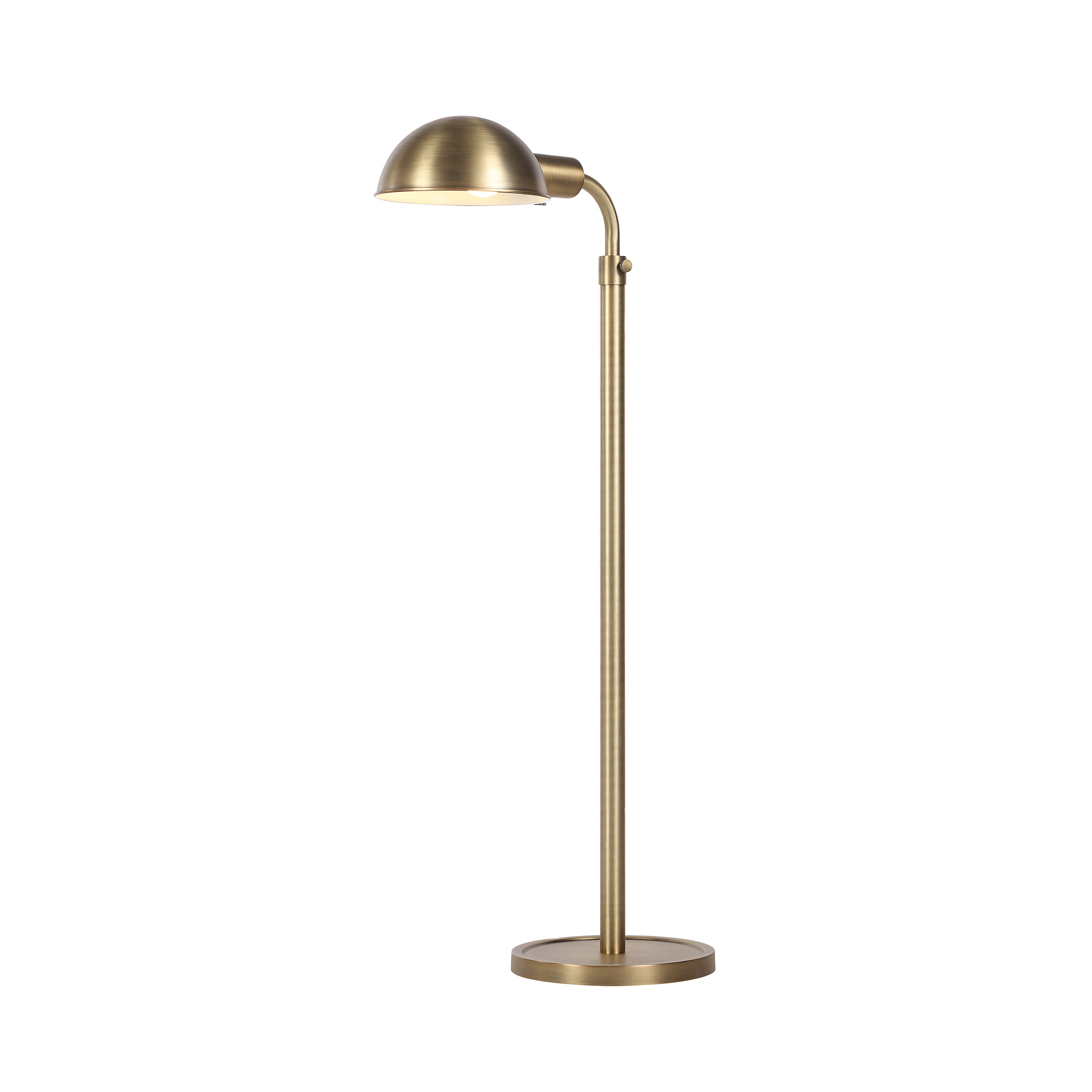 Caro 45-60" ADJ Height Floor Lamp LIGHTING - floor lamp Renwil