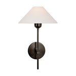 Hackney Single Sconce LIGHTING - sconce Visual Comfort Bronze