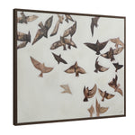 "Flight" Framed Canvas ARTWORK - framed print Renwil