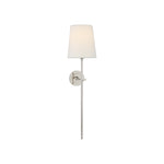 Bryant Large Tail Sconce LIGHTING - sconce Visual Comfort - Signature Polished Nickel