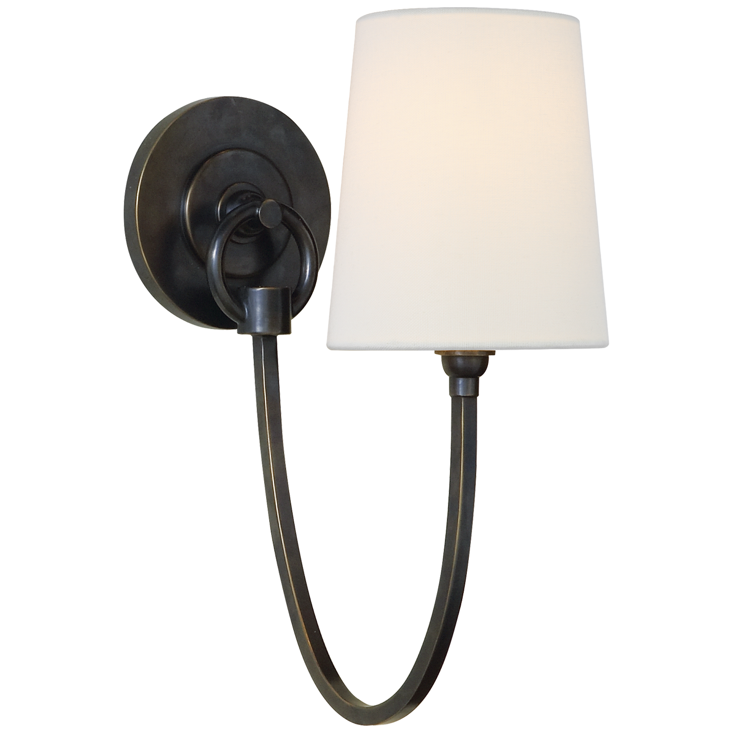 Reed Single Sconce LIGHTING - sconce Visual Comfort - Signature Bronze