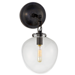 Katie Small Acorn Sconce LIGHTING - sconce Visual Comfort