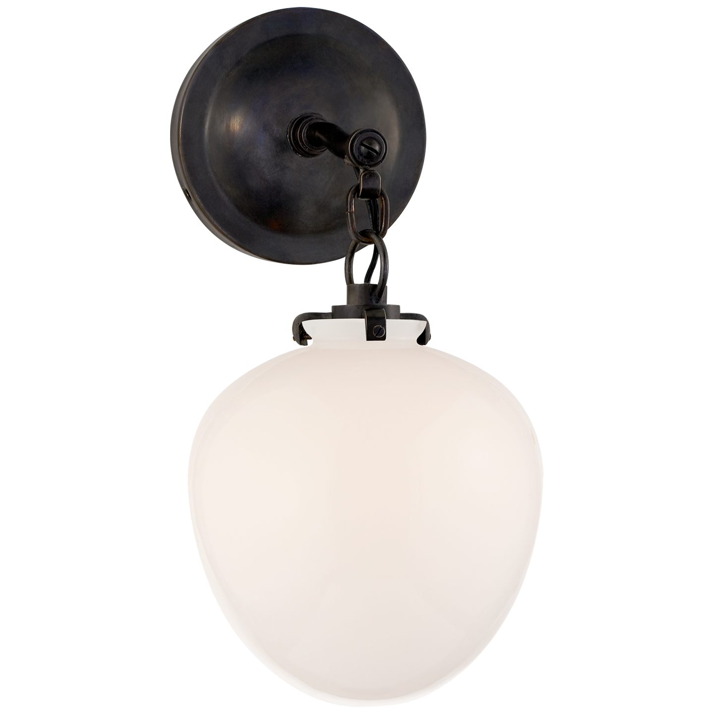 Katie Small Acorn Sconce LIGHTING - sconce Visual Comfort