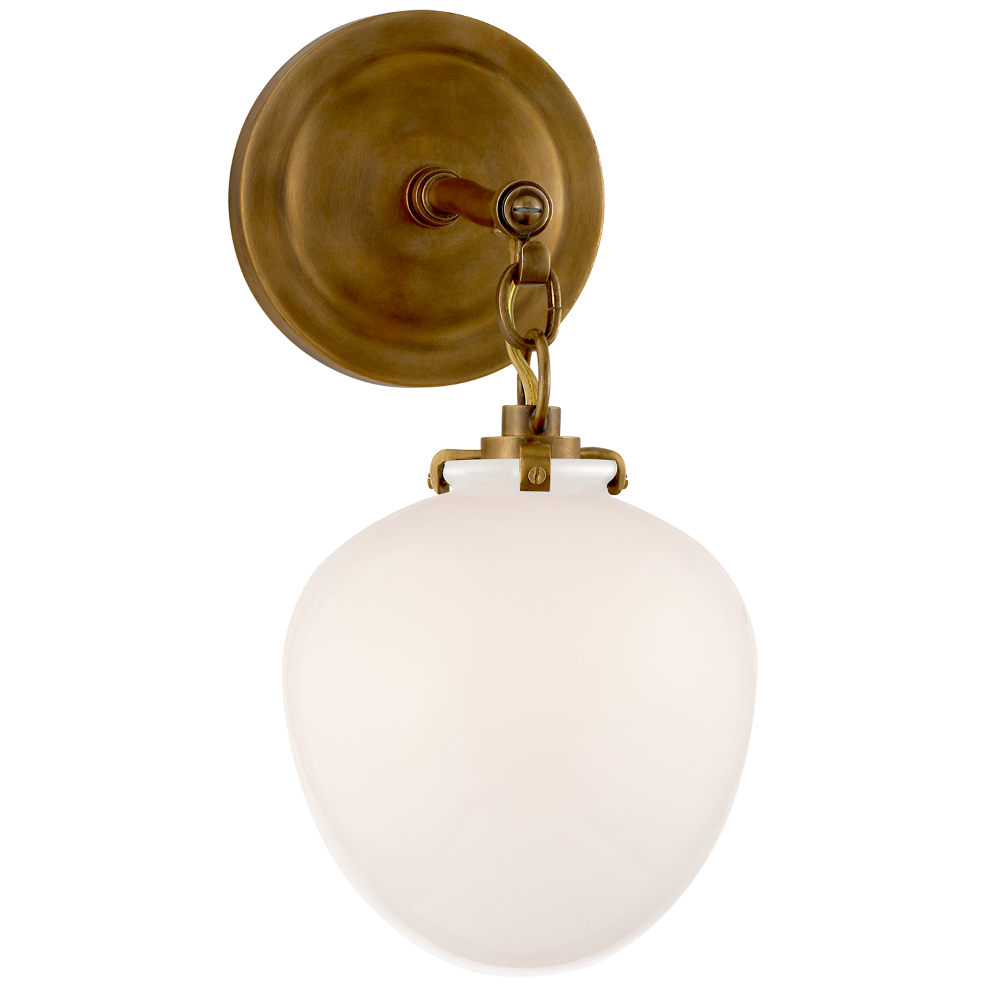 Katie Small Acorn Sconce LIGHTING - sconce Visual Comfort