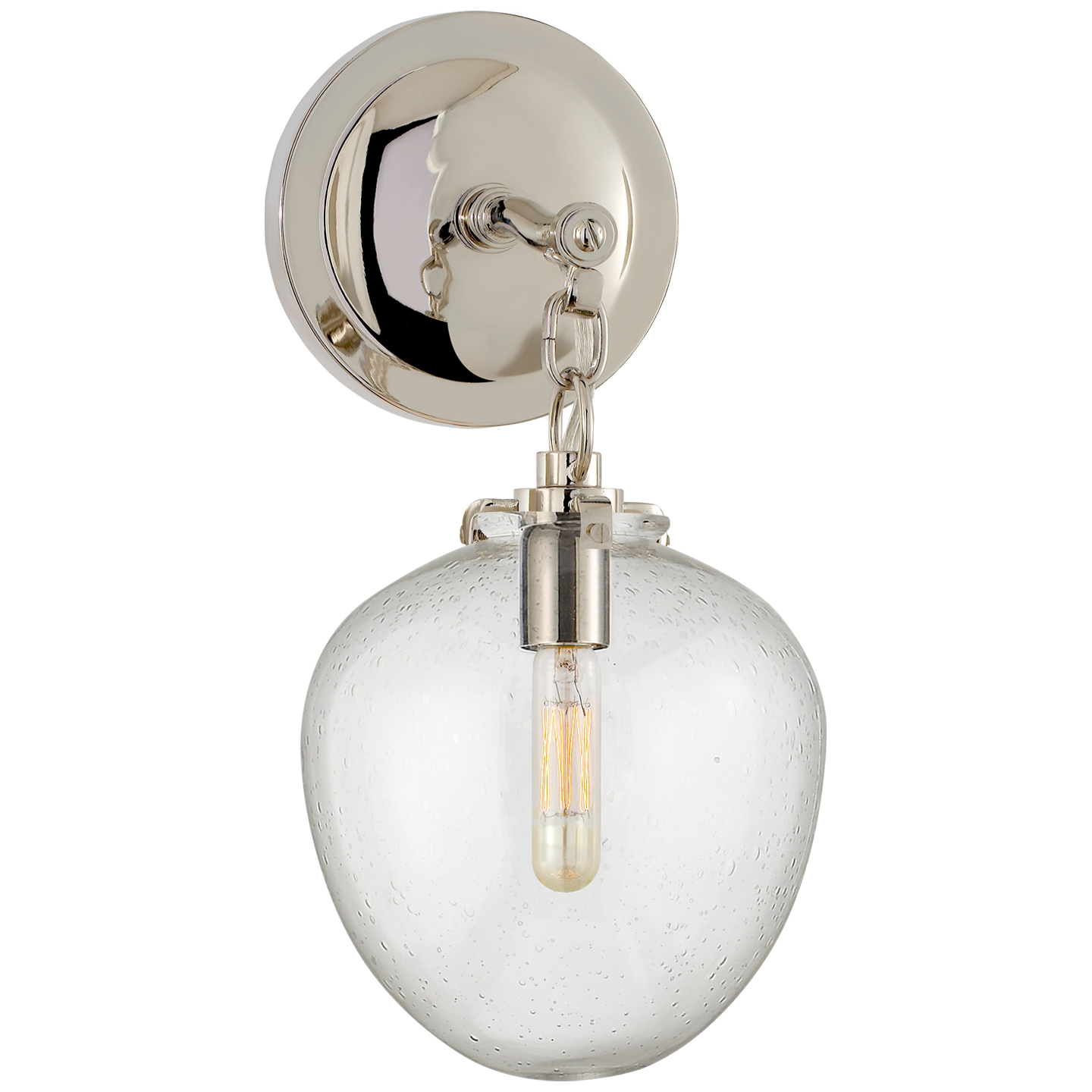 Katie Small Acorn Sconce LIGHTING - sconce Visual Comfort