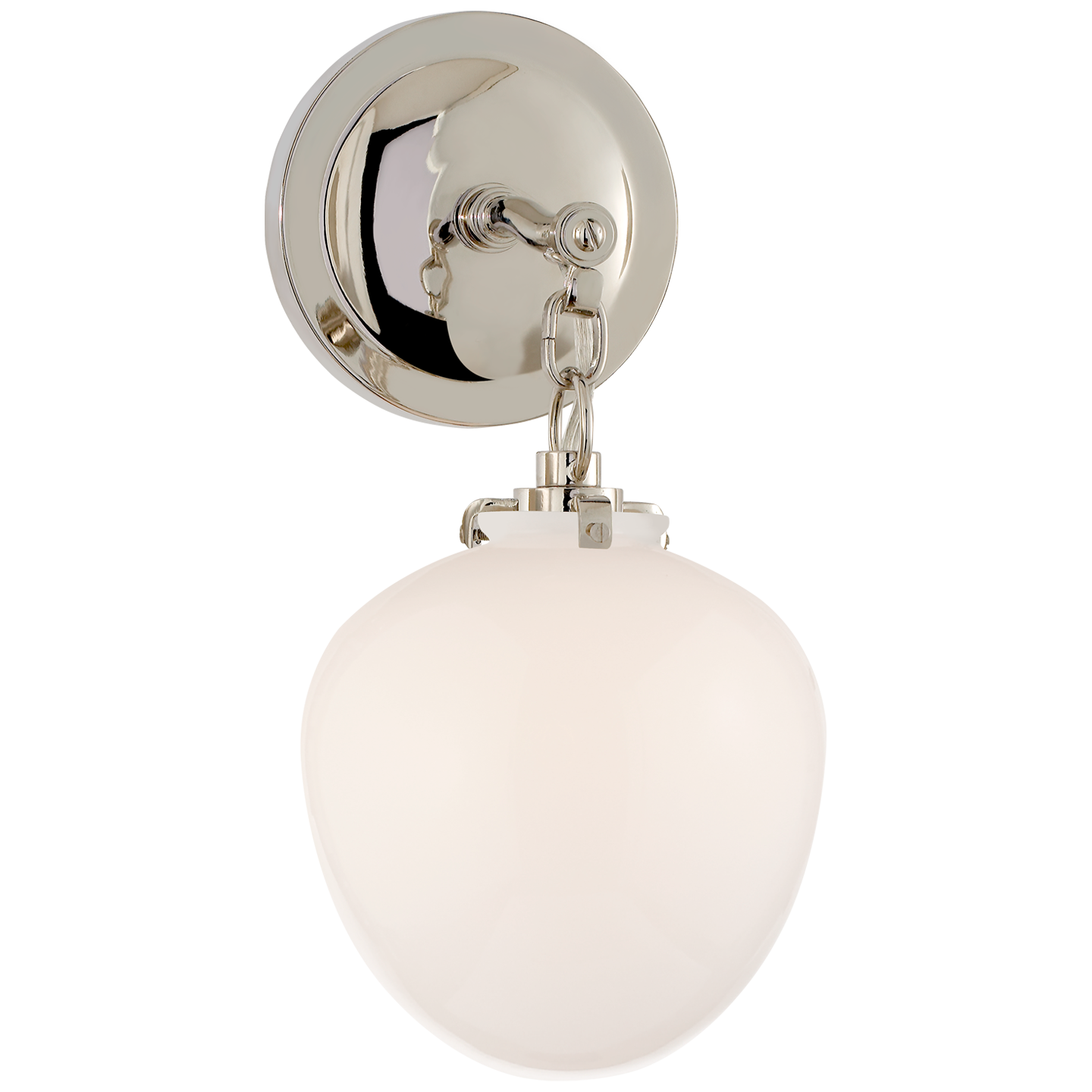 Katie Small Acorn Sconce LIGHTING - sconce Visual Comfort