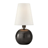 Tiny Terri Round Accent Lamp LIGHTING - table lamp Visual Comfort Bronze