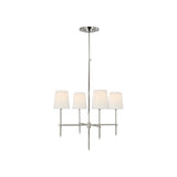 Bryant Small Chandelier LIGHTING - chandelier Visual Comfort - Signature Polished Nickel