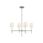 Bryant Large Chandelier LIGHTING - chandelier Visual Comfort - Signature Antique Nickel