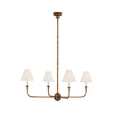 Piaf Large Chandelier LIGHTING - chandelier Visual Comfort Antique Gild