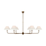 Piaf Oversized Chandelier LIGHTING - chandelier Visual Comfort Antique Gild