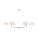 Piaf Oversized Chandelier LIGHTING - chandelier Visual Comfort Plaster White