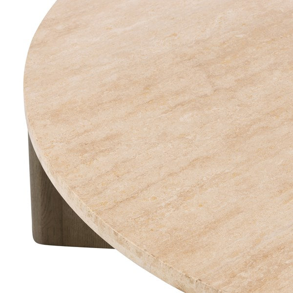 Tori Coffee Table - Travertine - Rug & Weave