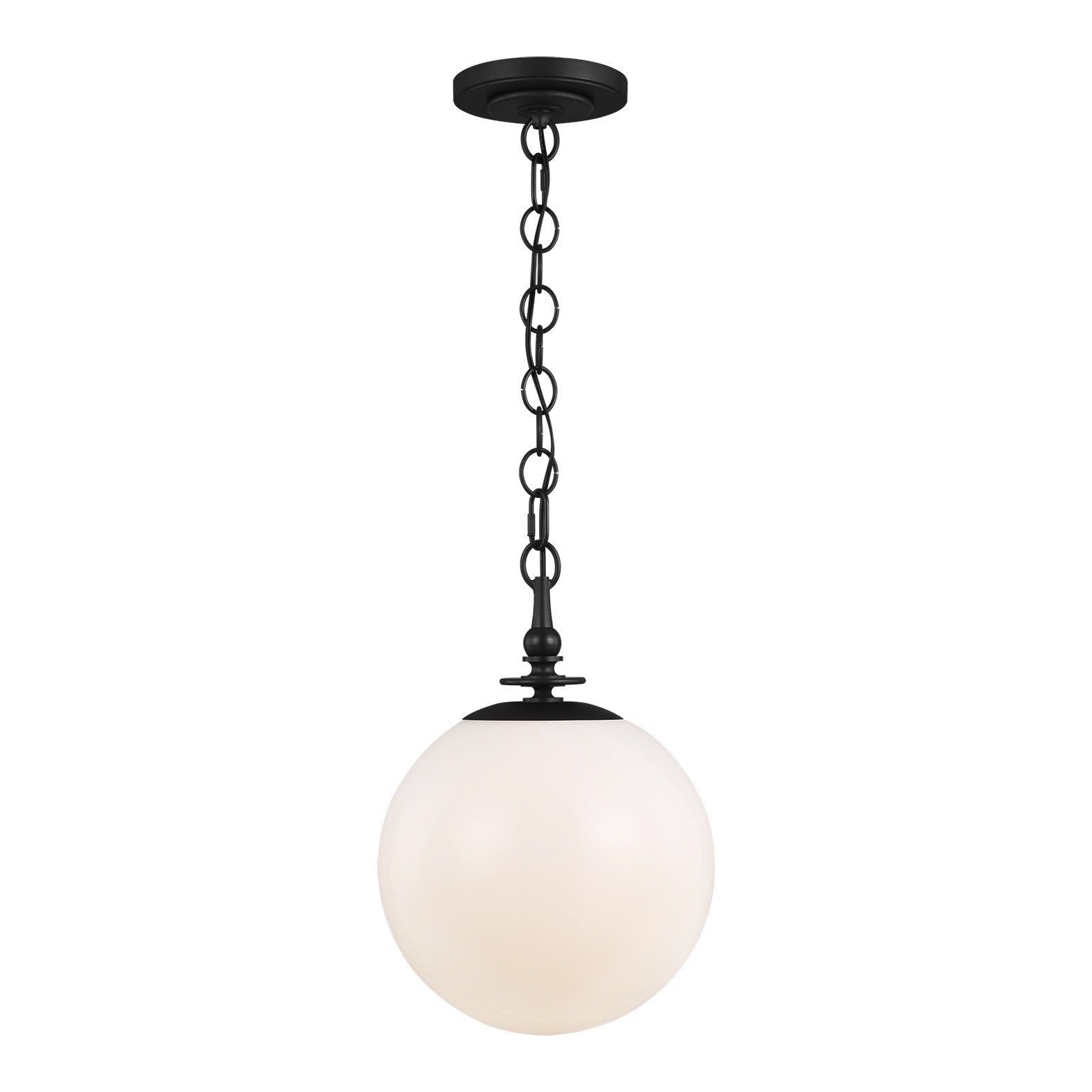 Capri Large Pendant LIGHTING - pendant Visual Comfort - Studio Aged Iron