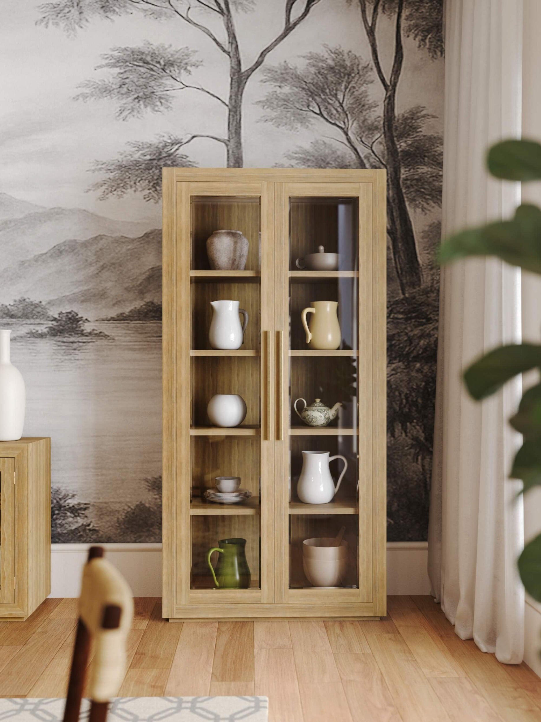 Florence Display Cabinet FURNITURE - cabinet Bramble