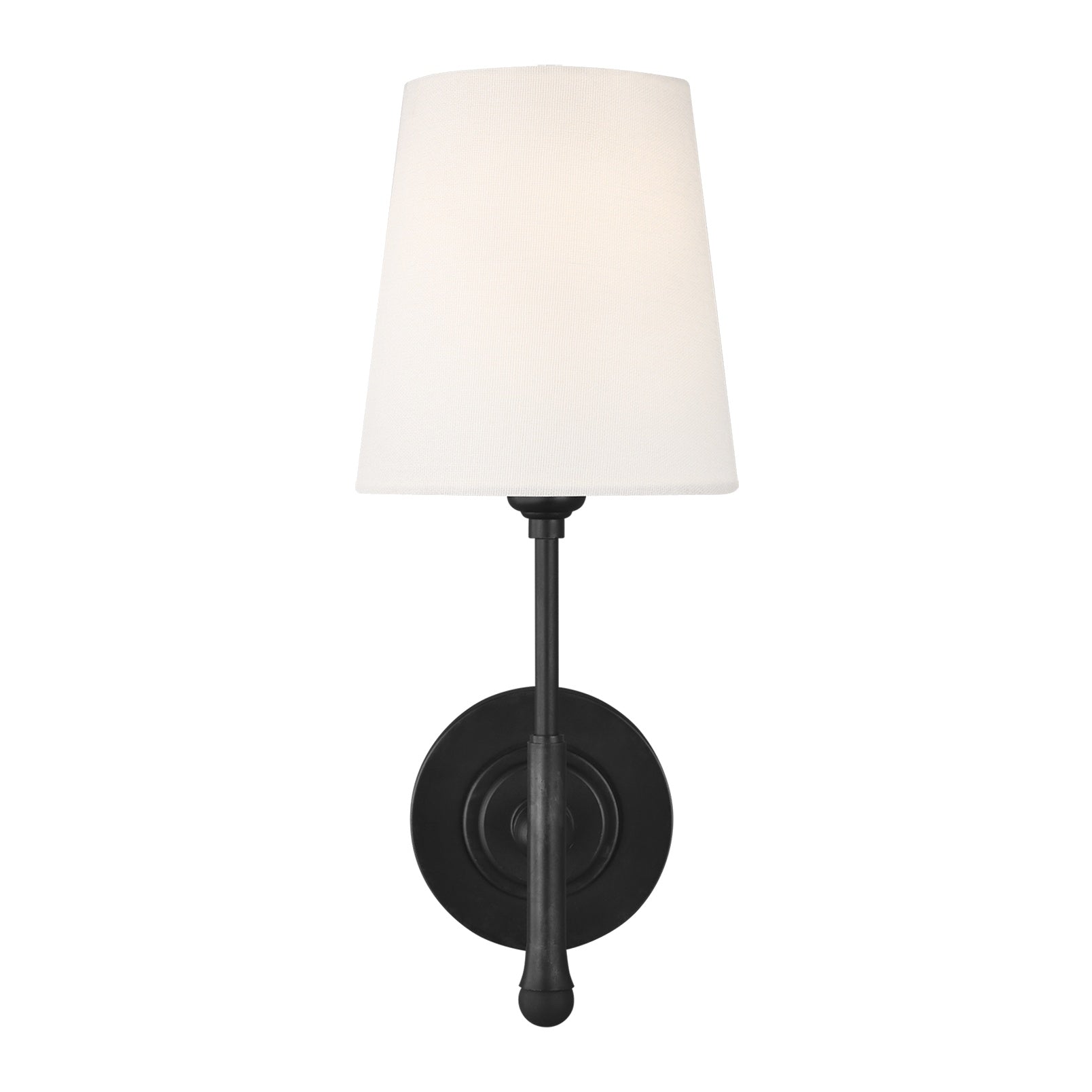 Capri Sconce LIGHTING - sconce Visual Comfort Aged Iron