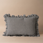 Aspen Ruffle Pillow Cover 1 - PILLOWS - Linen - neutral Rug & Weave Pillows